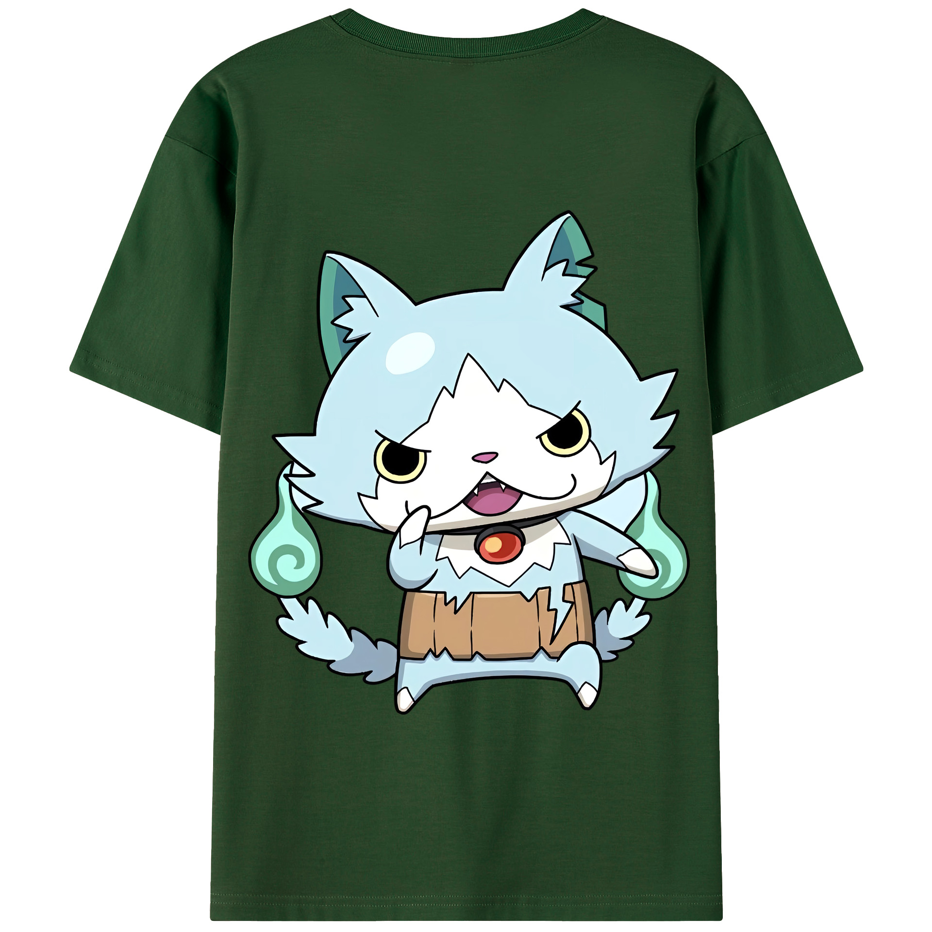 （画像用） 妖怪ウォッチ Yo-kai Watch 綿100％半袖Tシャツ（背面プリント）